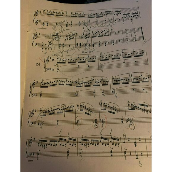 Schirmers Library Vol. 226 Concone Op. 37 Twenty-Four Brilliant Preludes Piano - Picture 6 of 7